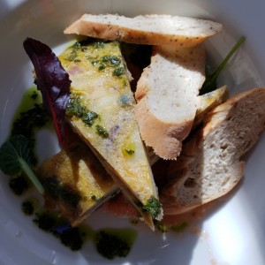 tortilla de papas nativas.