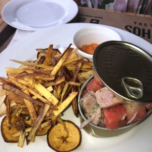 ceviche de atun 