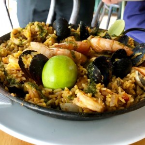 paella de mariscos