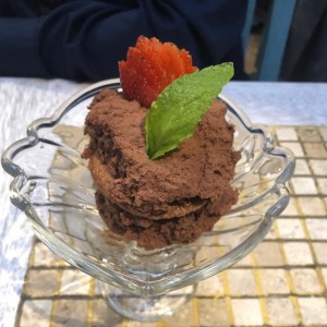 mousse de chocolate