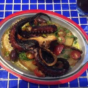 pulpo a la parrilla