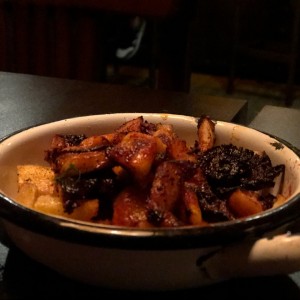 pulpo a la gallega con papas