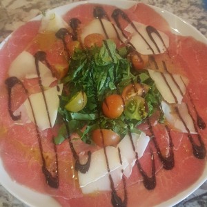 carpaccio de res