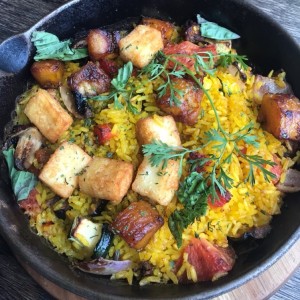 Arroz vegetariano