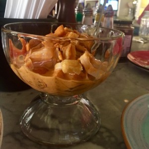 ceviche a la parrilla