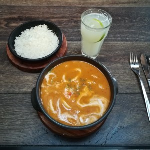 cazuela de mariscos