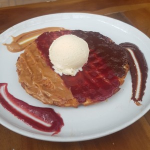 waffle mixto 