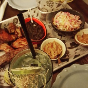 Smokehouse sampler para dos