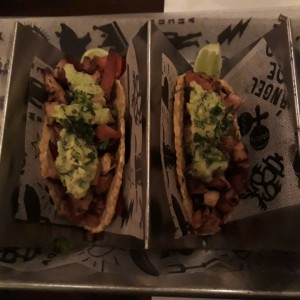 Tacos de pulpo