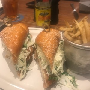 sandwich de pollo