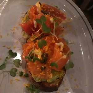 tartin de salmon
