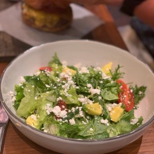 ensalada con queso de Cabra