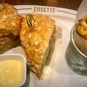 sandwich de pavo