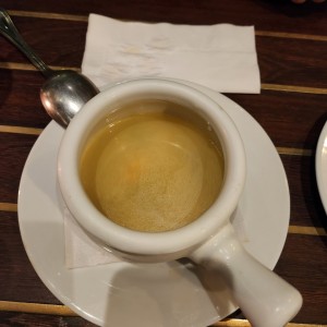 sopa de pollo