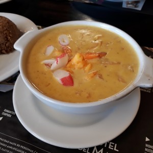 Cazuela de mariscos