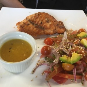salmon a la parrilla
