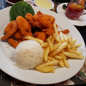 Langostinos Apanados
