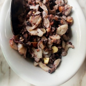 pulpo almendra