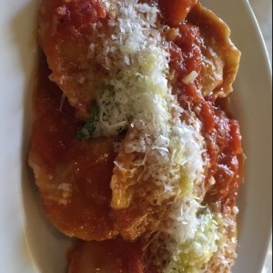 Raviolis rellenos de Ahuyama