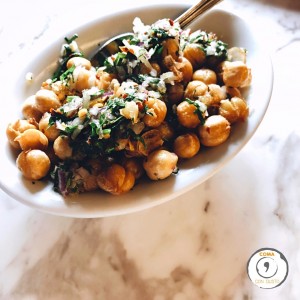 Garbanzos fritos