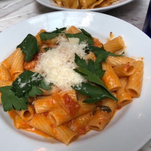 Tortiglioni al Vodka