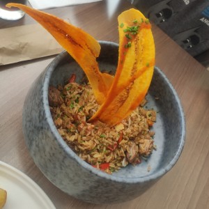 Arroz chaufa tres sabores