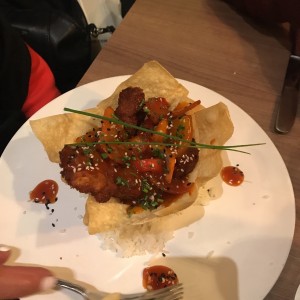 pollo agridulce