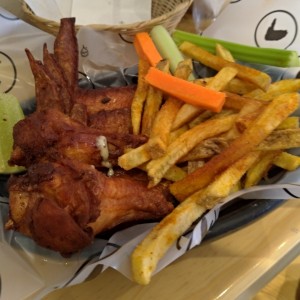 alitas limón pimienta