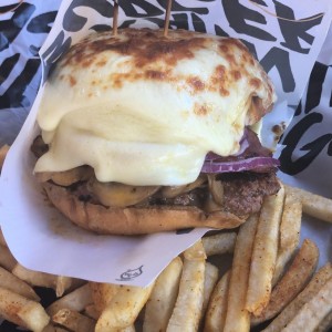 De champiñones con queso paipa
