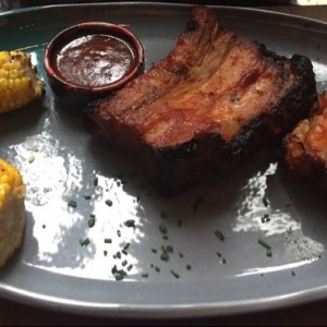 Costillas con piel Crocante