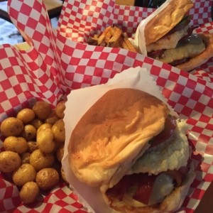 hamburguesa 4 quesos