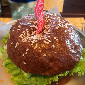 hamburguesa vegetariana