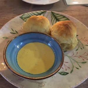 Pan de papa de cortesía