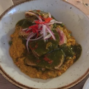 Atún a la parrilla