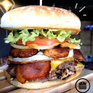 Hamburguesa poderosa