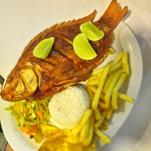 mojarra frita