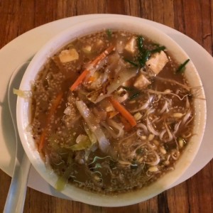 Sopa vegetariana