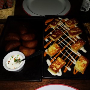 Empanadas de maduro y queso frito