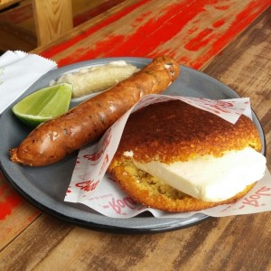 Chorizo con choco-rola