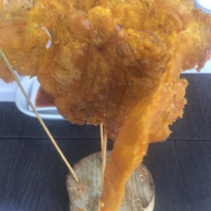 Patacones piruleta