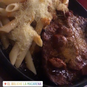 milanesa de cerdo picante