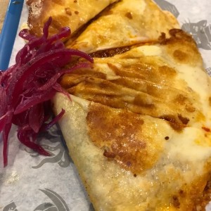 quesadillas de chorizo 