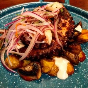 Pulpo a lo macho