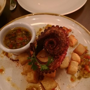 entrada de pulpo