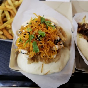 Bao de Calamares Tempura