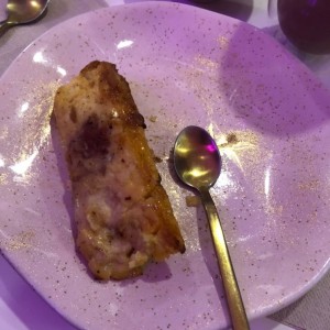 Postre humedo y caliente 