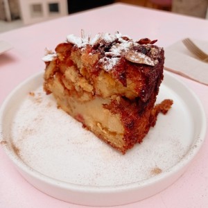 Torta de almendras y manzana