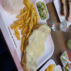 Pollo gratinado