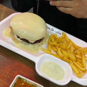 Hamburguesa Gratinada