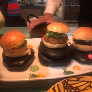 Trio de Hamburguesas